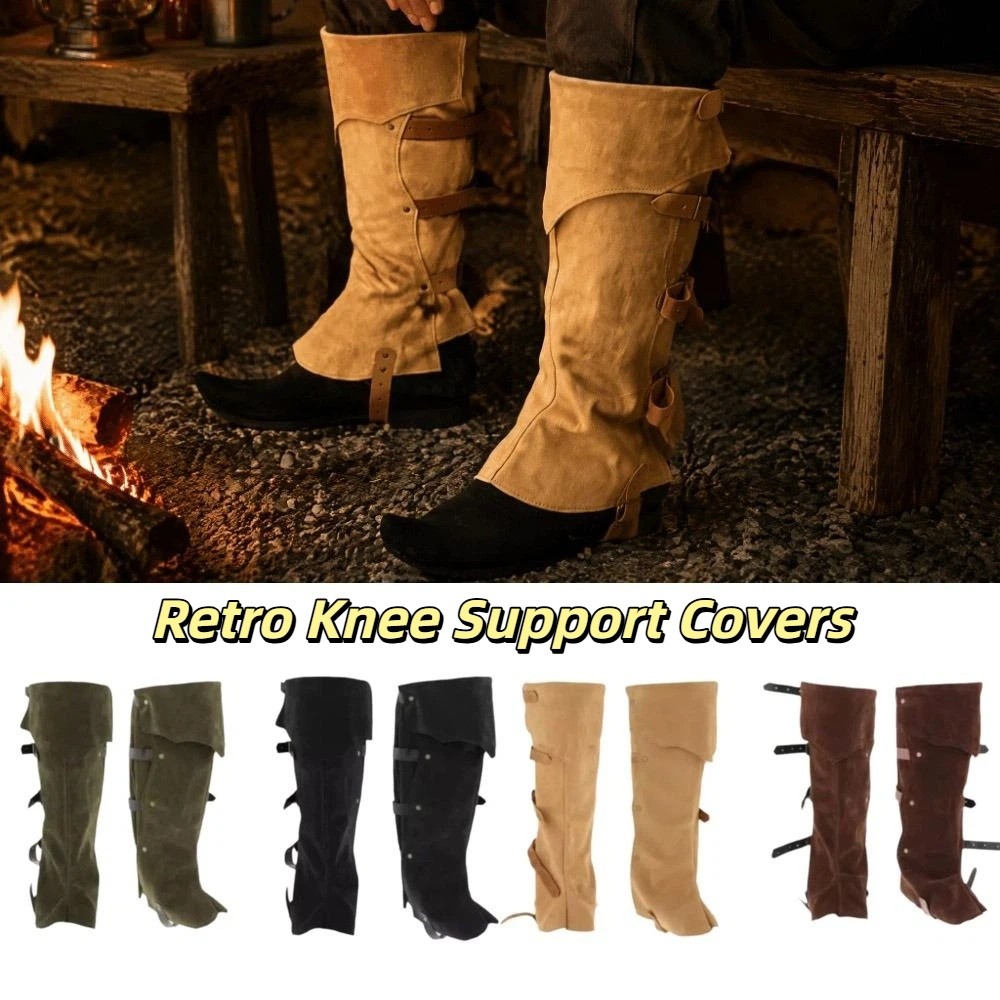 Cosplay Prop Designer - Adjustable Size Boot Covers Leather Look