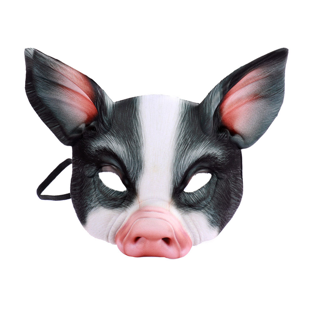 Realistic Animal Half Face Mas - Cosplay Prop Pattern review and price