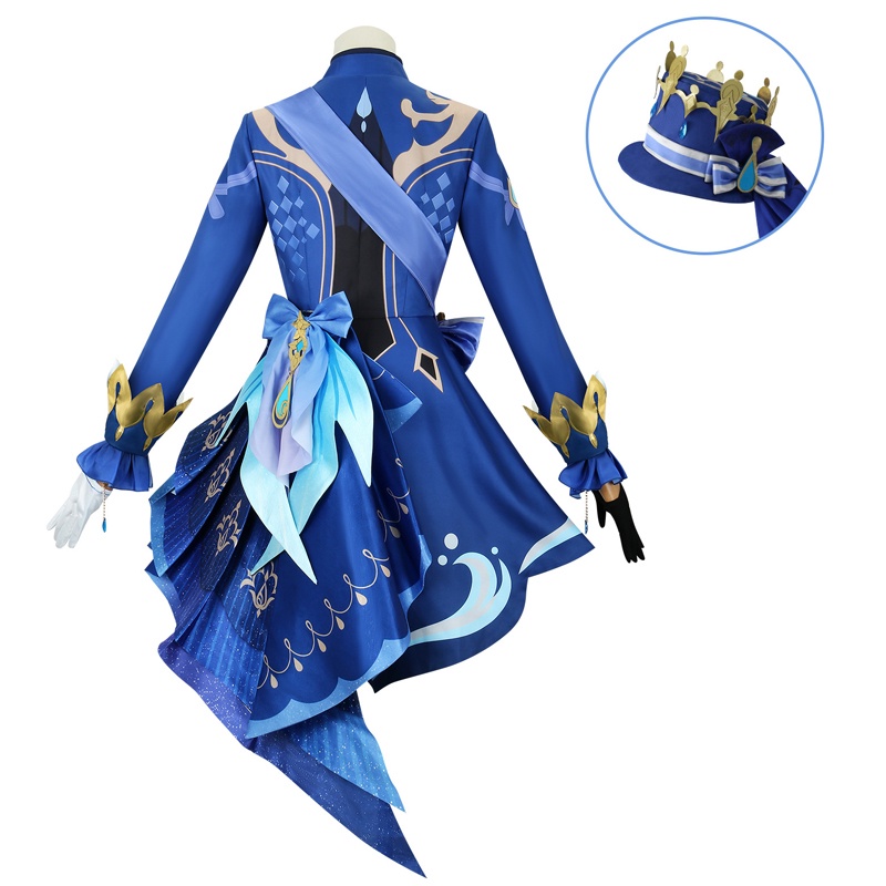 Furina Cosplay Costume Wig Hai - Frieren Cosplay Prop review and price