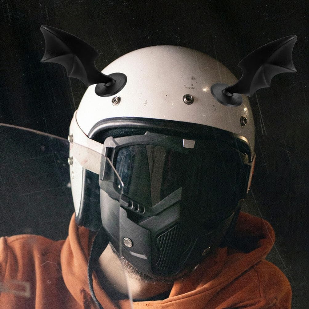  Halloween Motorcycle Helmet  - Cosplay Bat Prop review and price