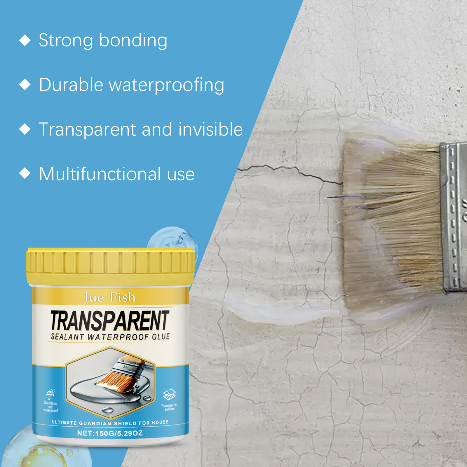 Home Transparent Waterproof Ad - Contact Cement Glue review and price