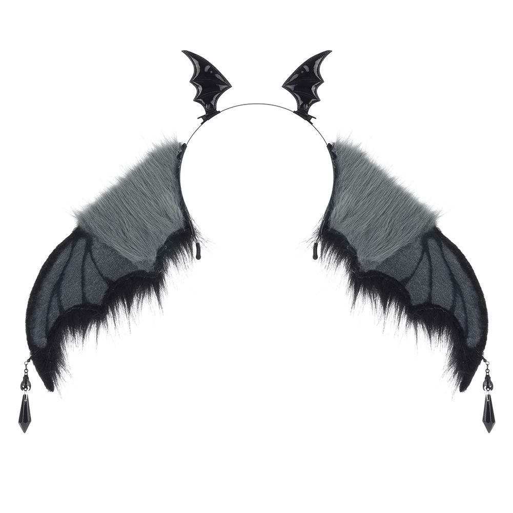 Dark-style Demon Bat Headband, - Cosplay Bat Prop review and price