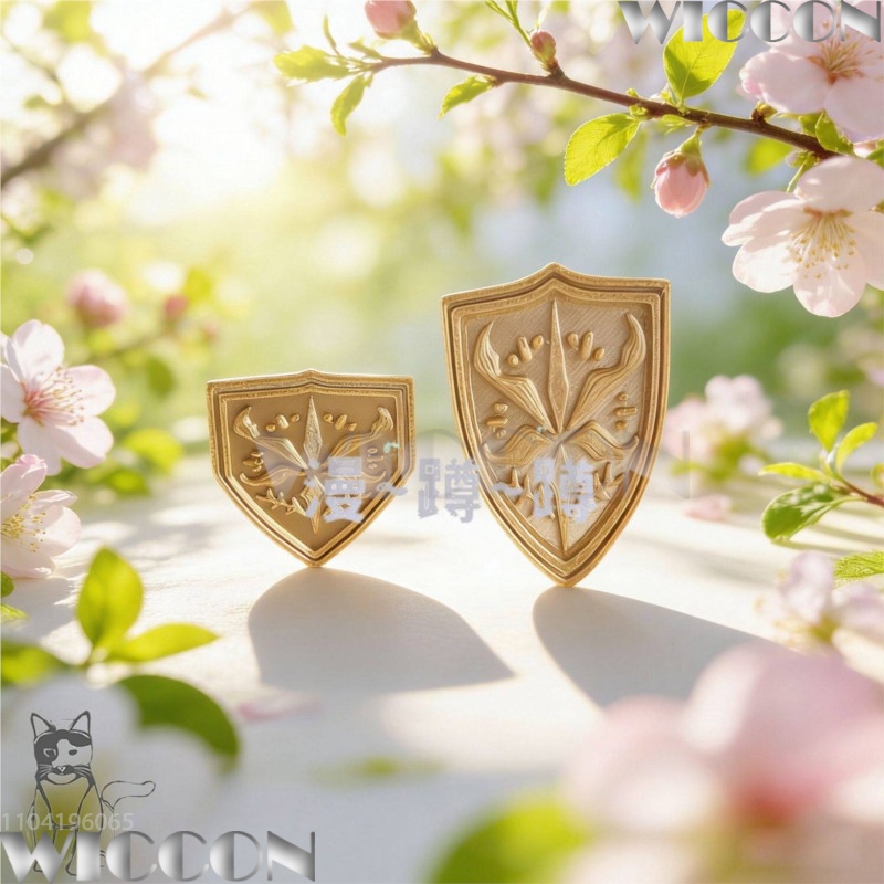 Golden school emblem tsukinomo - Cosplay Prop 3D Print Settings review and price