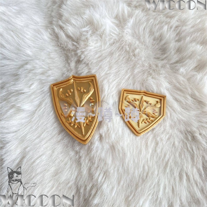 Golden school emblem tsukinomo - Cosplay Prop 3D Print Settings review and price