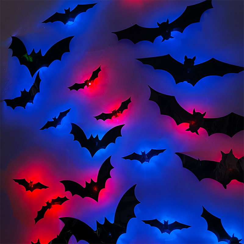 Halloween 3D Stereo LED Flash  - Cosplay Bat Prop review and price