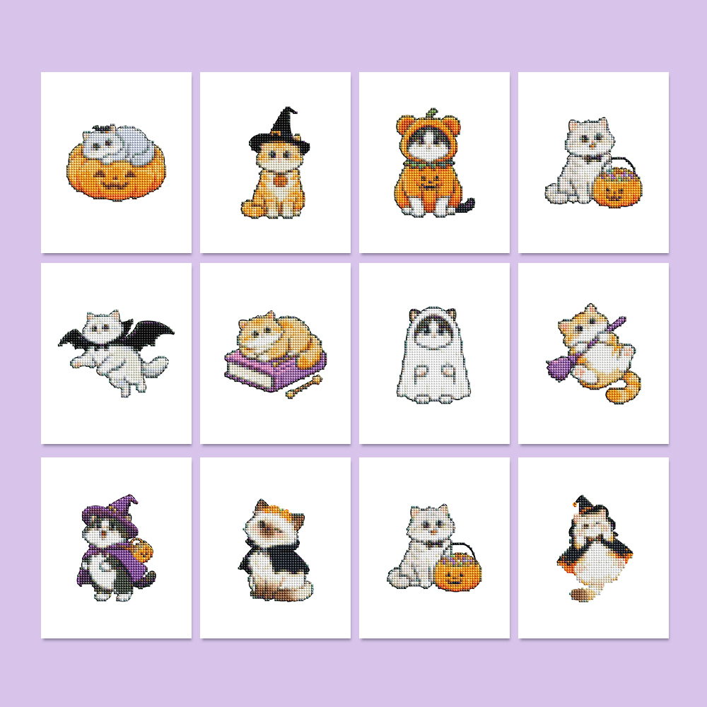New 12pc Cute Halloween Cat Th - Cosplay Bat Prop review and price